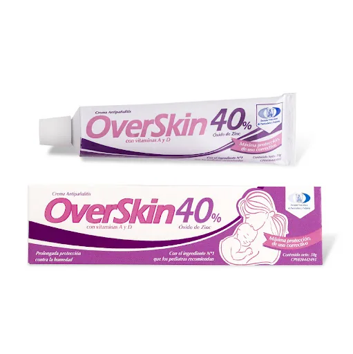 Overskin Crema Antipañalitis 40% 50G