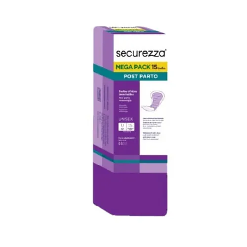 Toalla Post Parto Securezza 15Und