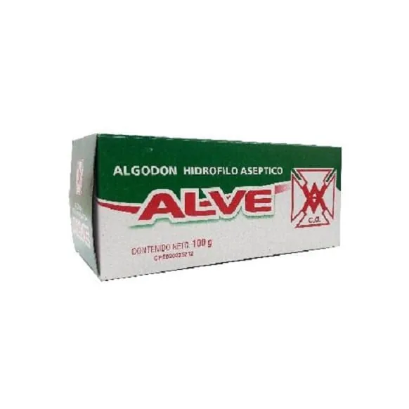 Algodon Antiseptico en Estuche x 100 GR