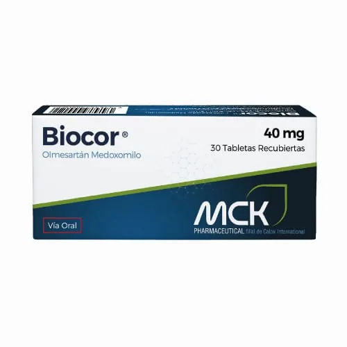 Biocor 40MG x 30 Tabletas Mck