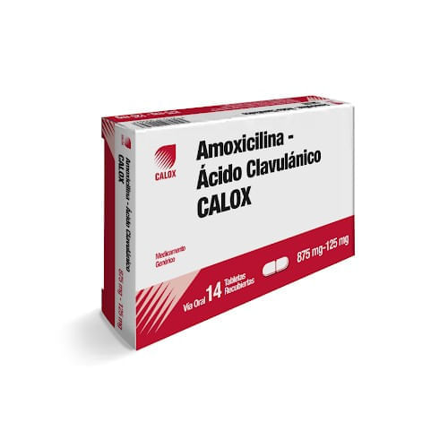 Amoxiclina*acido Clavulanico Calo x 14 Tab