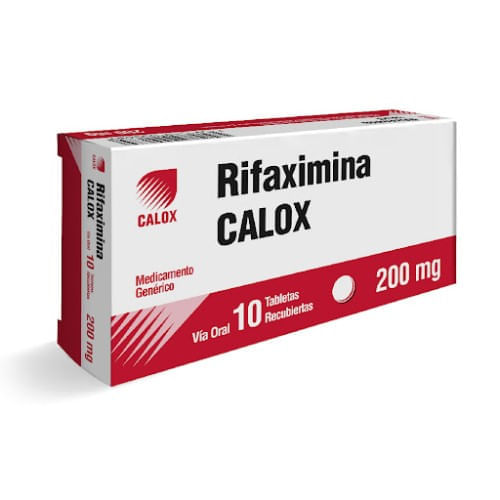 Rifaximina 200MG x 10 Tabletas Callox