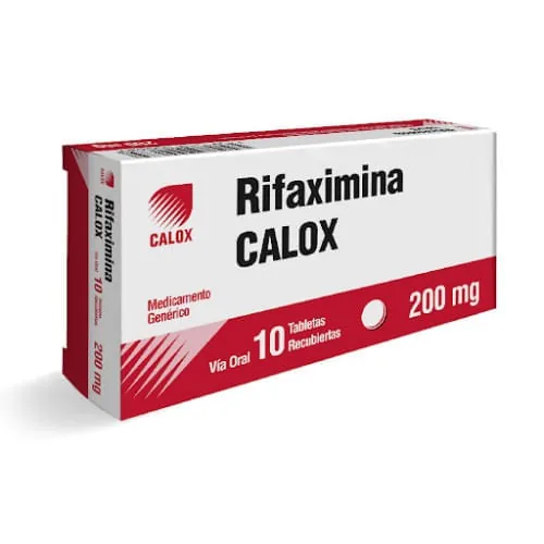 Rifaximina 200MG x 10 Tabletas Callox