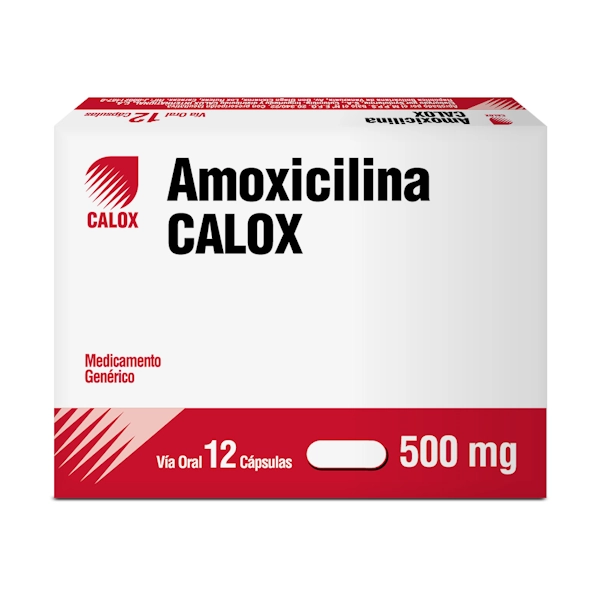 Amoxicilina 500MG x 12 Cap Calox