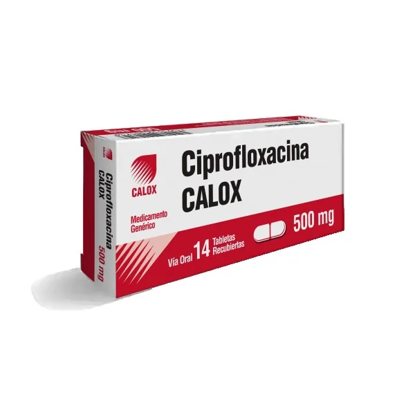 Ciprofloxacina 500 MG x 14 Tab Calox