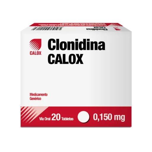 Clonidina 0.150MG x 20 Tabletas