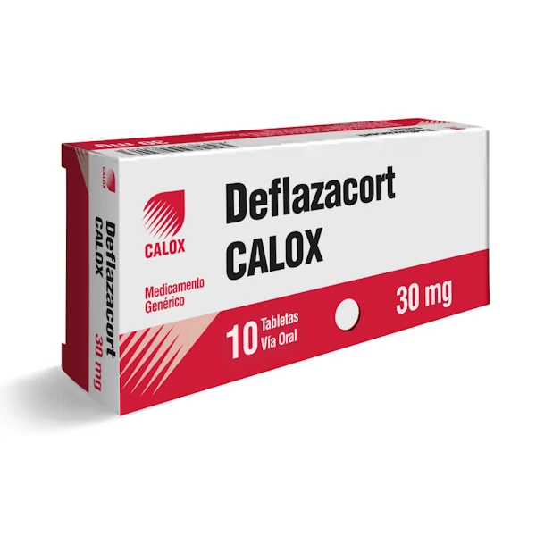 Deflazacort 6MG x 10 Tabletas Calox