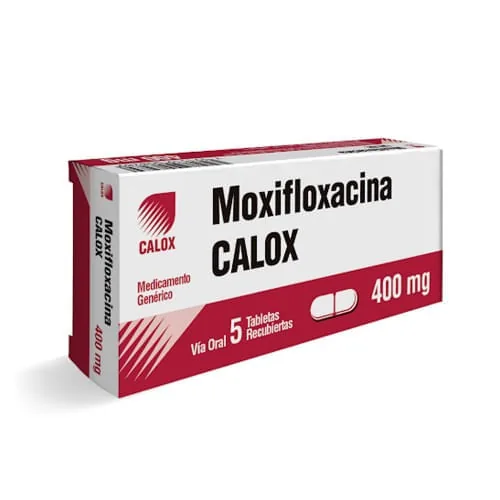 Moxifloxacina 400MG x 5 Tab