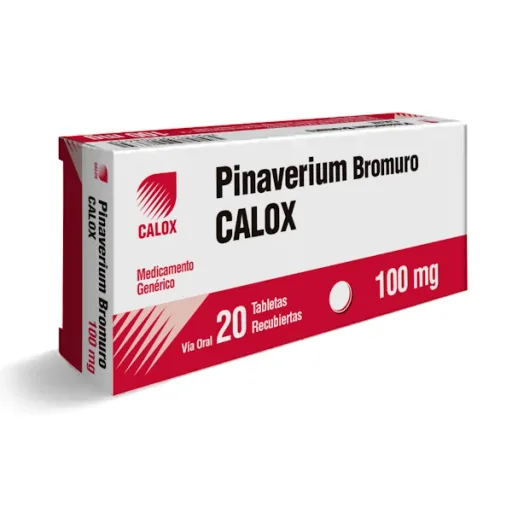 Pinaverium Bromuro 50MG x 20 Tabletas Recubiertas Calox