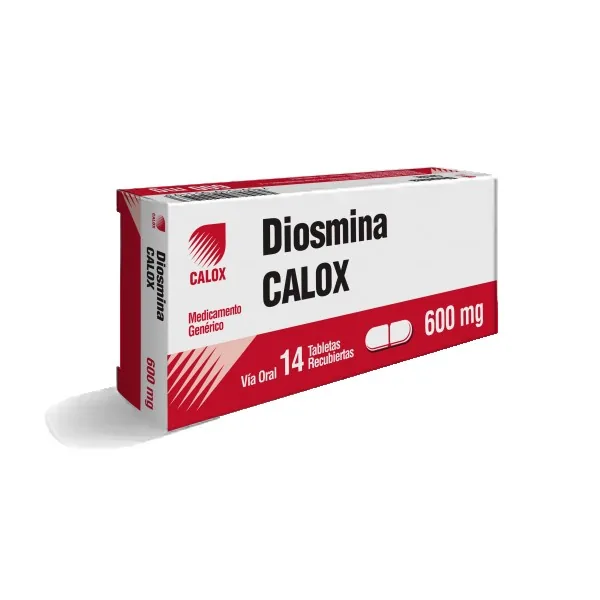 Diosmina 600MG x 14 Tab Calox