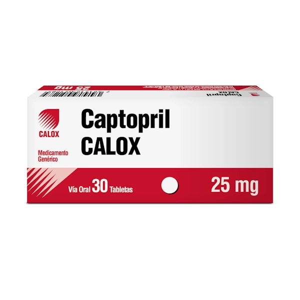 Captopril 50MG x 30 Tab Calox