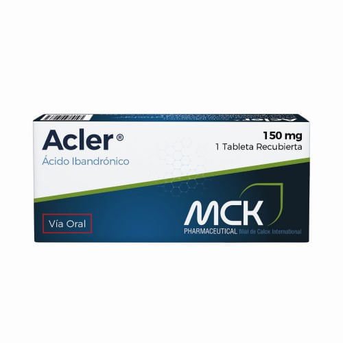 Acler 1 Tab 150MG Acido Ibandronico