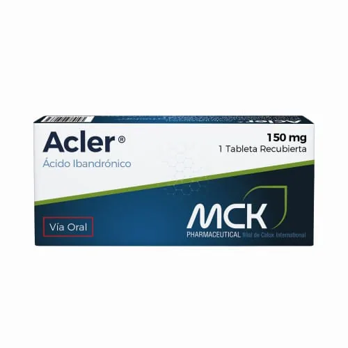 Acler 1 Tab 150MG Acido Ibandronico