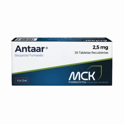 Antaar 2.5MG x 30 Tabletas Mck