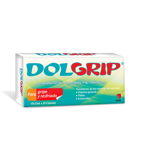 Dolgrip x 10 Capsulas Calox
