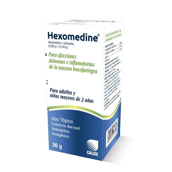 Hexomedine Uso Topico Bucal x 30G Calox