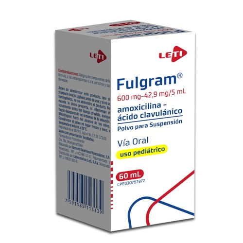 Fulgram 600MG-42.9MG/5ML Suspension x 60
