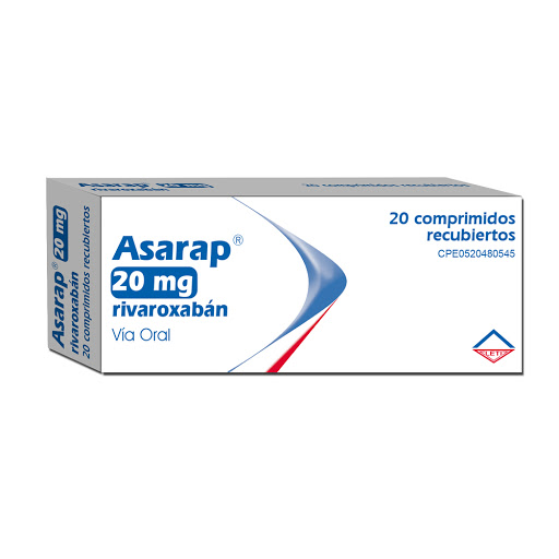 Asarap 20MG x 20 Comprimidos Recubiertos Leti