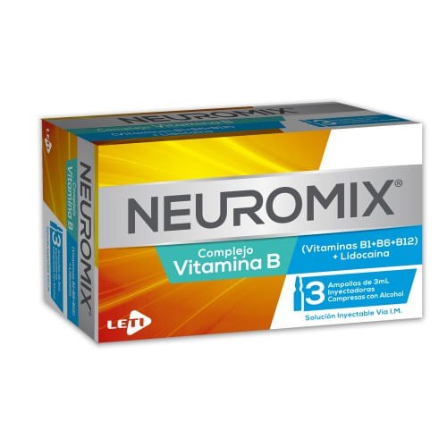 Neuromix x 3 Ampollas I.m Leti