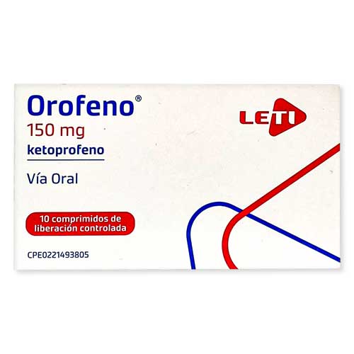 Orofeno 150MG x 10 Comprimidos Leti