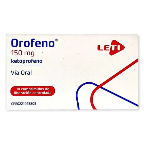 Orofeno 150MG x 10 Comprimidos Leti