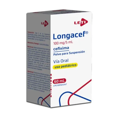Longacef 100MG/5ML Suspension x 60ML