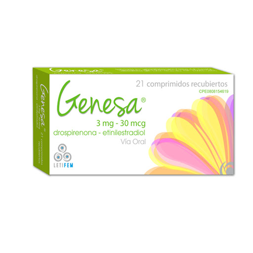Genesa 3MG-30MCG x 21 Comprimidos Leti