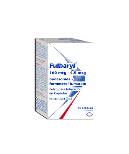 Fulbaryl 160MCG-4.5MCG Polvo para Inhalacion x 60 Capsulas Leti
