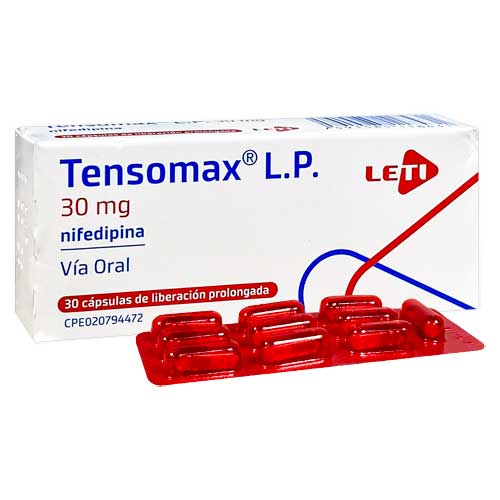 Tensomax 30MG x 30 Cap Leti