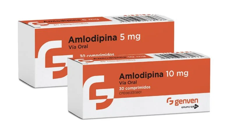Amlodipina 5MG x 10 Comp Genven