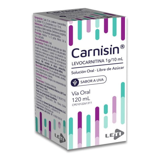 Carnisin 1G/ 10ML x 120ML Leti