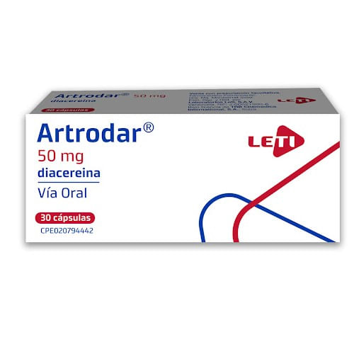 Artrodar 50MG x 30 Capsulas Leti