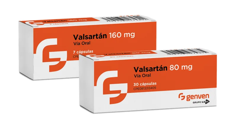 Valsartan 80MG x 30 Capsulas Genven