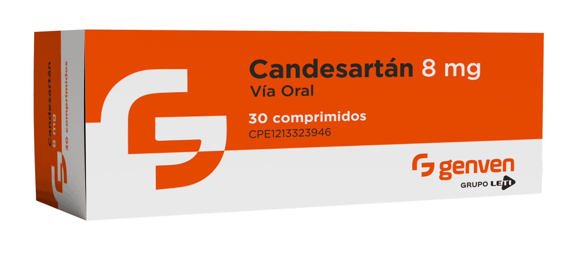 Candesartan 8MG x 10 Comprimidos Genven