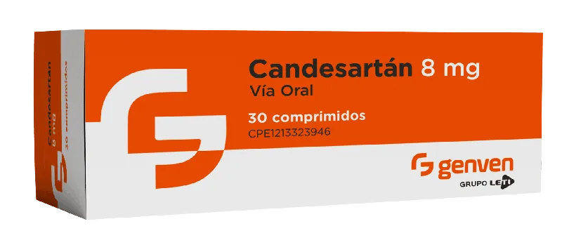 Candesartan 8MG x 10 Comprimidos Genven