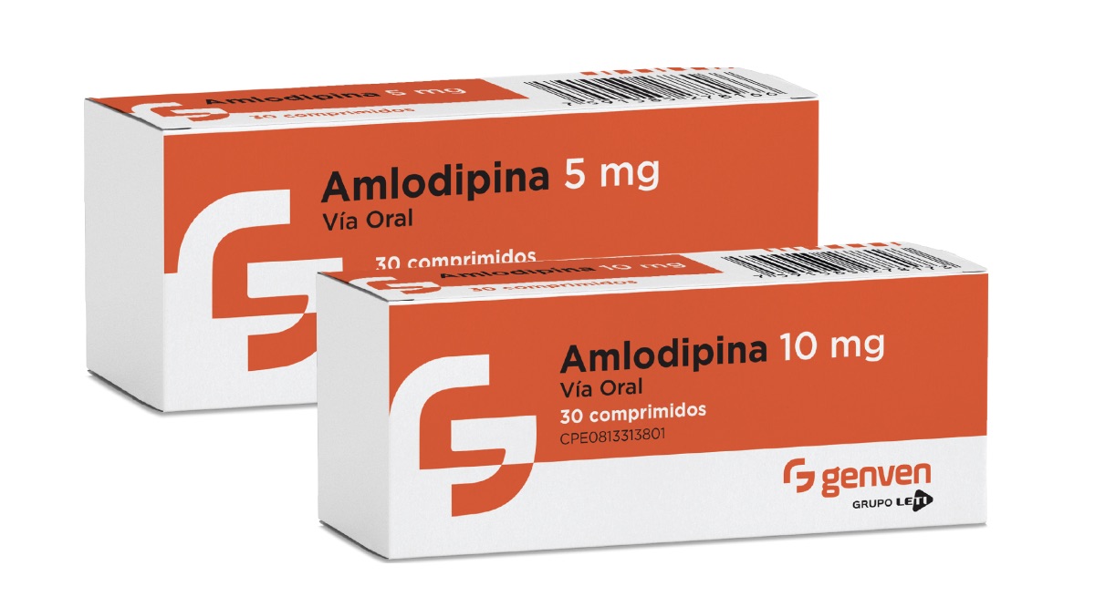 Amlodipina 10MG x 30 Comprimidos Genven