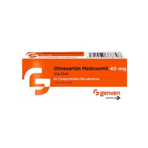 Olmesartan Medoxomil 40 MG x 30 Tab Genevn