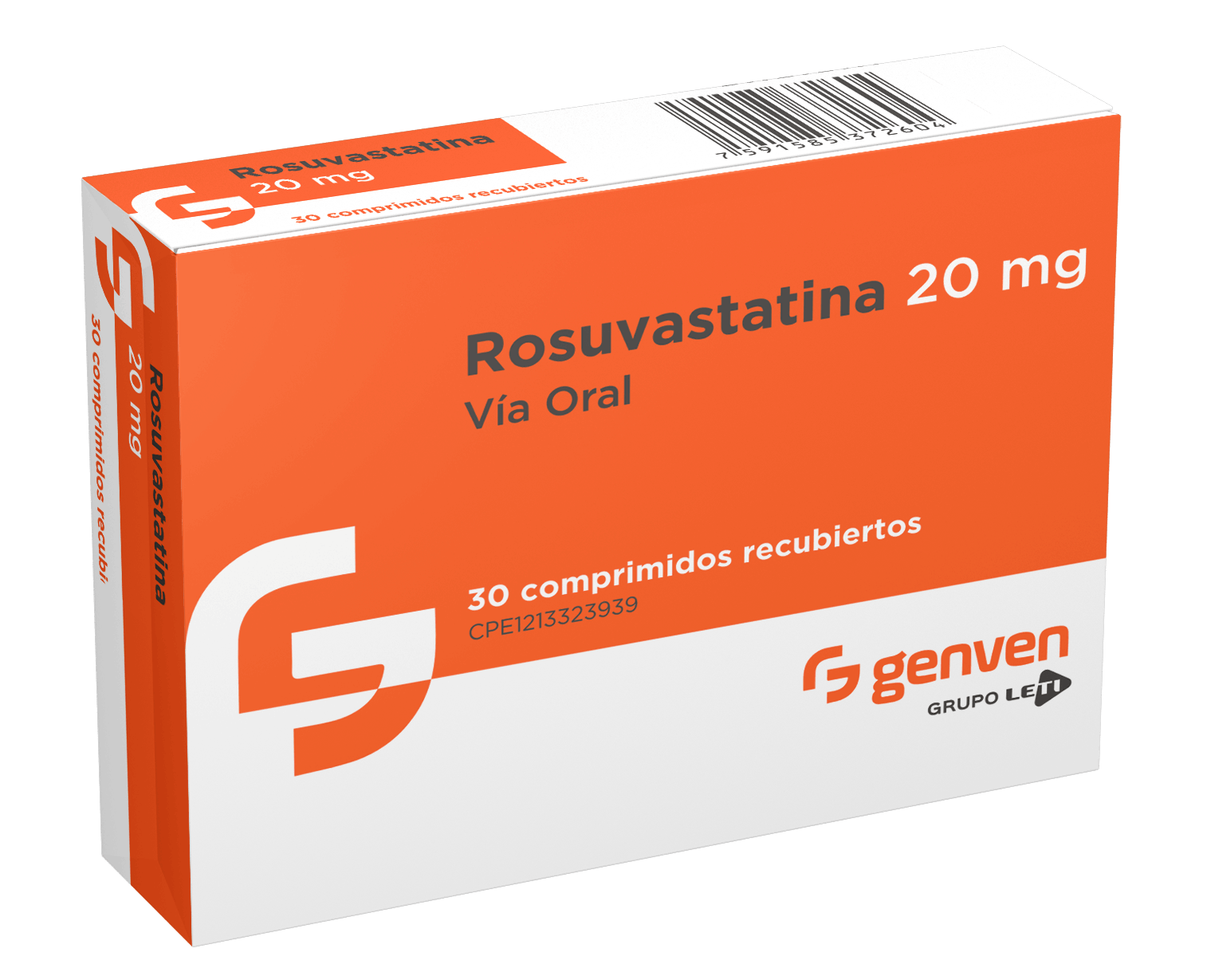 Rosuvastatina 20MG * 30 Comp Genven