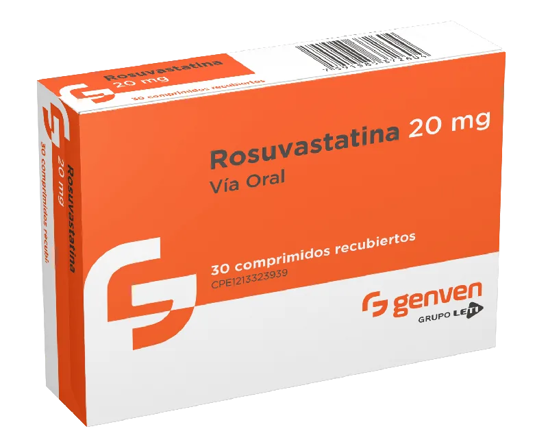Rosuvastatina 20MG * 30 Comp Genven