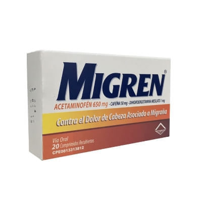 Migren 650MG x 20 Comprimidos Leti