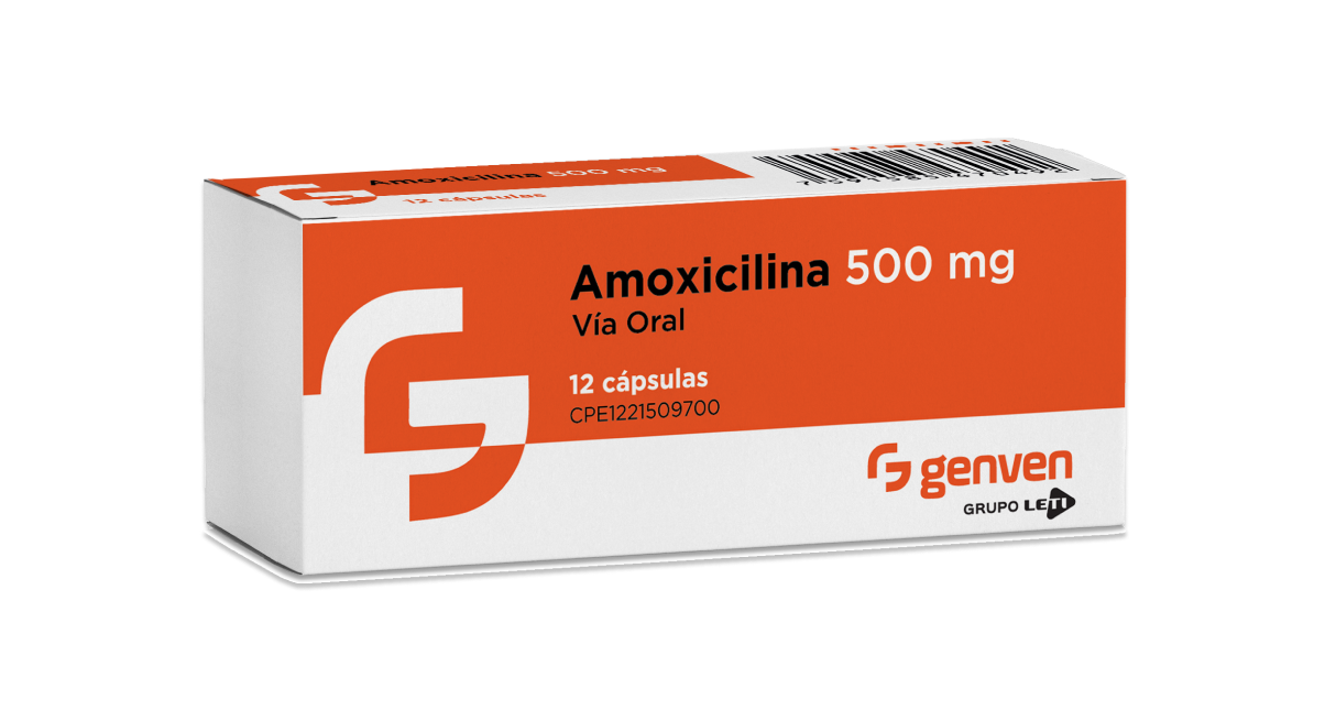 Amoxicilina 500MG x 12Cap Genven