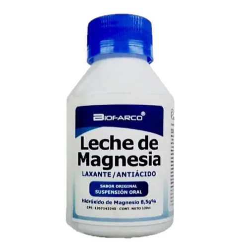 Leche de Magnesia 8.5% 120ML Biofarco