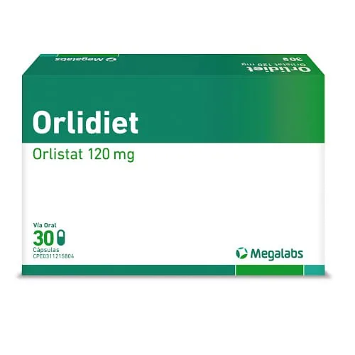Orlidiet Orlistat 120MG x 30 Cap Megalab