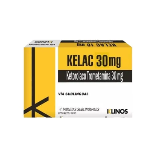 Kelac 30MG X4tab Megalabs