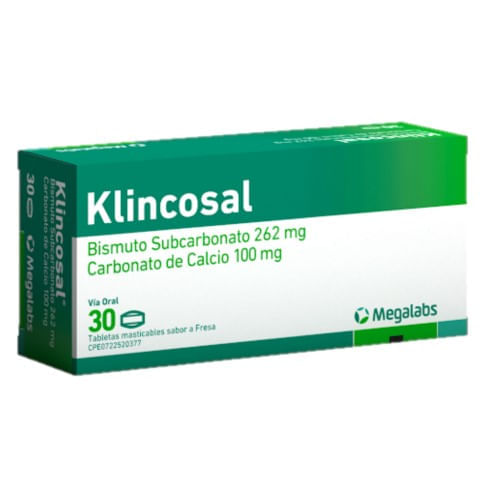 Klincosal 30 Tabletas Masticables Megala