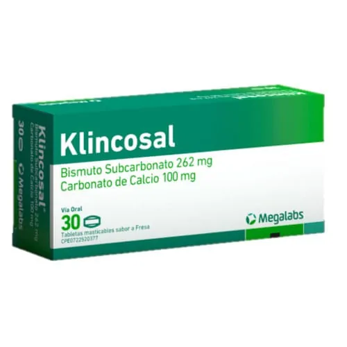 Klincosal 30 Tabletas Masticables Megala