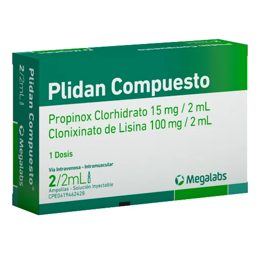 Plidan Compuesto Ampollas