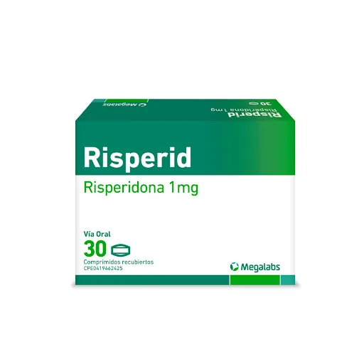 Resperid 1MG x 30 Tab Resperidona