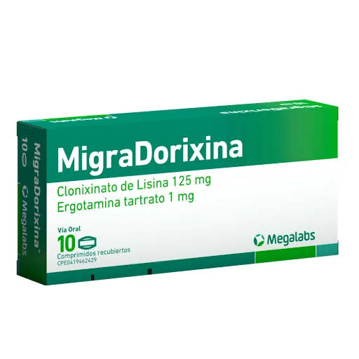 Migradorixina x 10 Cap Megalabs