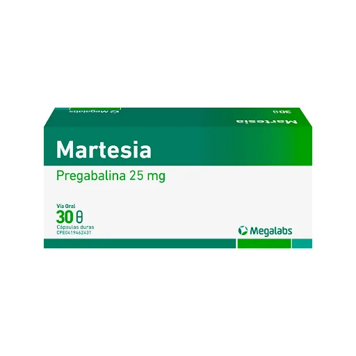 Martesia 25MG X30 Cap Megalabs
